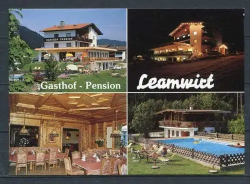 (3978) Gasthof - Pension Leamwirt, Hopfgarten / Mehrbildkarte - n. gel. - Foto Trinkl, Hopfgarten