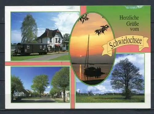 (3945) Herzliche Grüße vom Schwielochsee / Mehrbildkarte -  gel. 2007 - Bild und Heimat