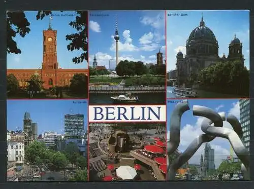 (3927**) Berlin / Mehrbildkarte - beschrieben