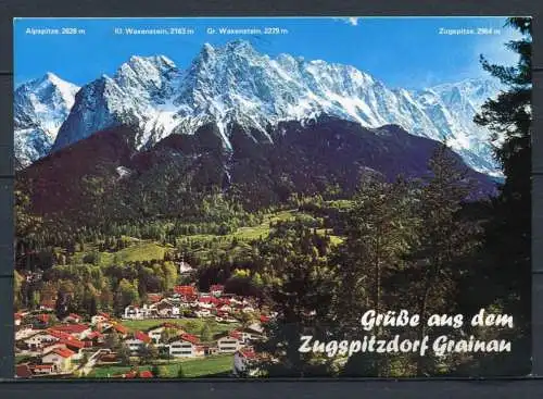 (3921) Grüße aus dem Zugspitzdorf Grainau - gel. 2006 - Nr. 8299 / Fotoverlag Huber, Garmisch-Partenkirchen