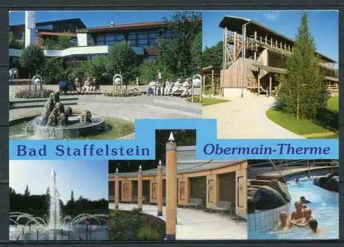 (3919**) Bad Staffelstein / Obermain-Therme mit Kurpark - gel. 2004 - Großformat