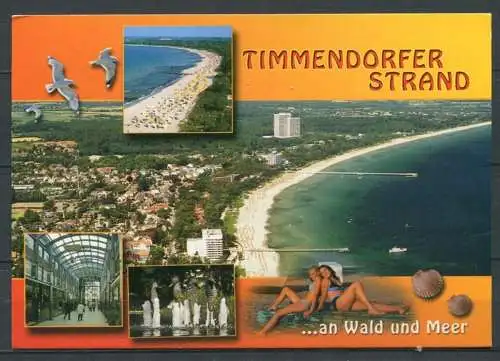 (3915) Timmendorfer Strand / Mehrbildkarte - gel. 2009 - UP-Verlag, Kiel