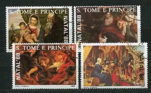 (035) Sao Tome und Principe Nr. 1188/91        O   gestempelt