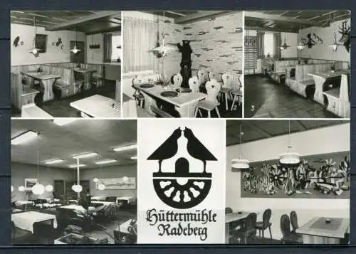 (3901) Kosum-Gaststätte "Hüttermühle" Radeberg - Mbk  - Echt Foto s/w - n. gel. - DDR