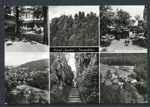 (03896) Kurort Jonsdorf / Nonnenfelsen - Mbk - Echt Foto s/w - n. gel. - DDR