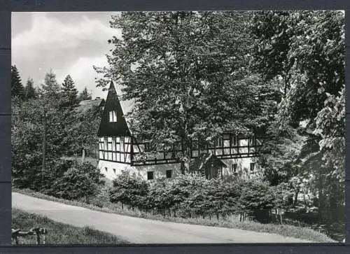 (03892) Bärenburg / Bettenhaus "Kreher" - Echt Foto s/w - n. gel. - DDR - K1/81 VEB Foto-Verlag Erlbach