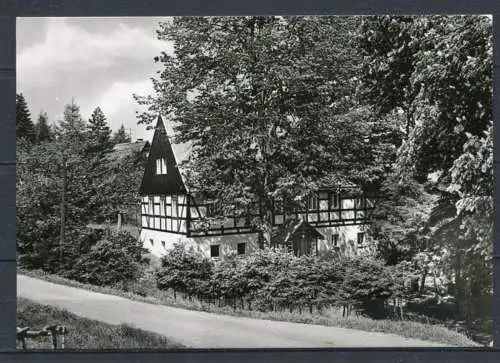 (3892) Bärenburg / Bettenhaus "Kreher" - Echt Foto s/w - n. gel. - DDR - K1/81 VEB Foto-Verlag Erlbach