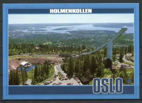 (3766) Oslo - Holmenkollen - Sprungschanze/ Skispringen - gel. 18.07.1997