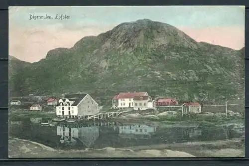 (03757) Digermulen, Lofoten - Insel Hinnøya - gel. 20.08.1912