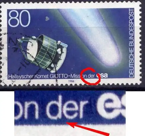 (10756) BRD Nr.1273       O  gestempelt / Kerbe im d von ,,der"