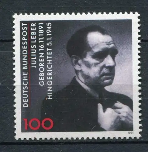 BRD Nr.1574        **  mint       (10249)  (Jahr:1991)