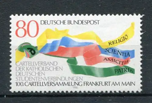 BRD Nr.1283        **  mint       (10134)  (Jahr:1986)