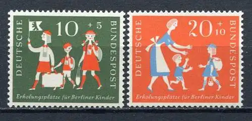 BRD Nr.250/1        **  mint       (10101)  (Jahr:1957)