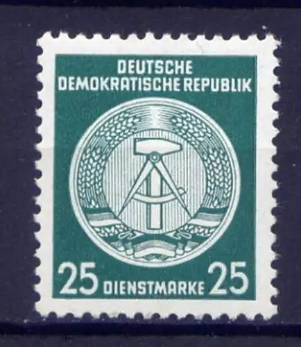 (12778) DDR Dienst A  Nr.23     **  postfrisch