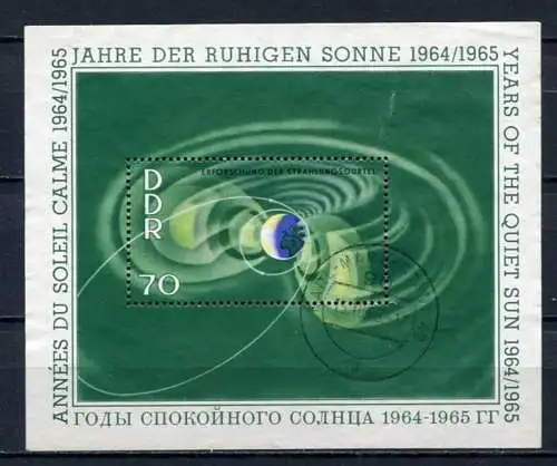 (22136) DDR Nr.1083  Block 22               O   gestempelt