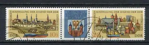 DDR Nr.2343/4 Streifen           O  used       (21728) ( Jahr: 1978 )