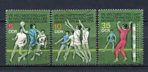 DDR Nr.1928/30       O  used   (21581) (Jahr:1974)