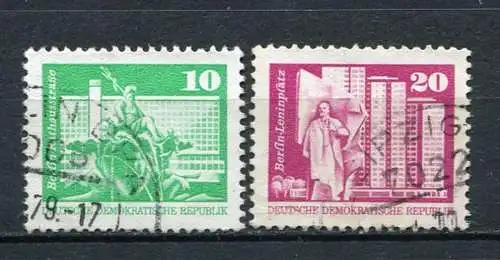 DDR Nr.1868/9      O  used   (21551) (Jahr:1973)