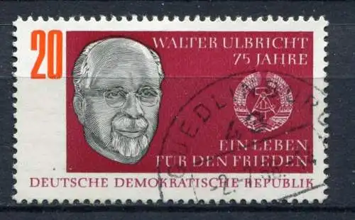 DDR Nr.1383         O  used       (21397) ( Jahr: 1968 )