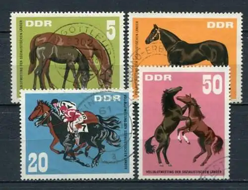 DDR Nr.1302/5          O  used       (21357) ( Jahr: 1967 )