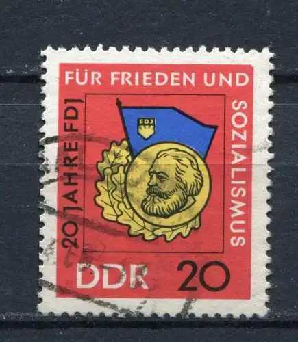 DDR Nr.1167         O  used       (21304) ( Jahr: 1966 )