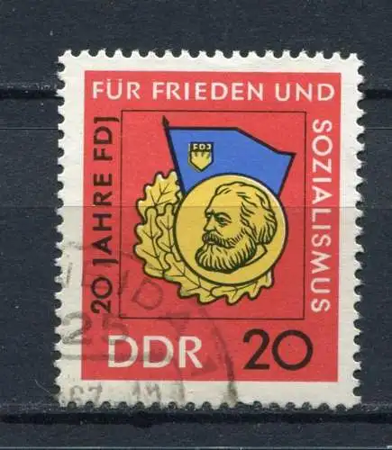 DDR Nr.1167         O  used       (21303) ( Jahr: 1966 )