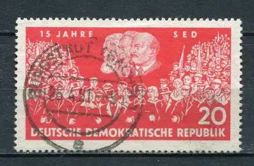DDR Nr.821   O used   (21184)  (Jahr:1961)
