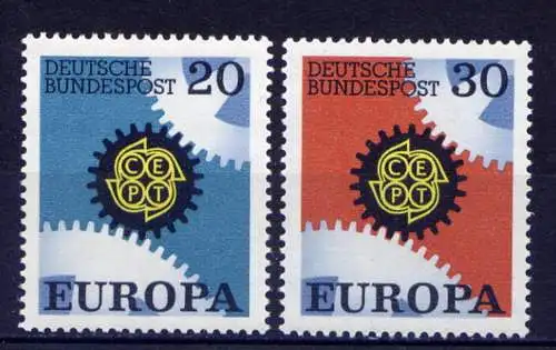 BRD Nr.533/4         **  mint        (2357)