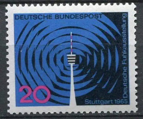 BRD Nr.481         **  mint        (0104) (Jahr:1965)