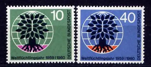 (5464) BRD Nr.326/7         **  postfrisch