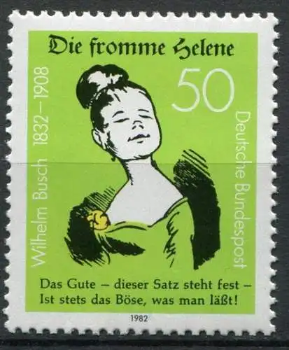 BRD Nr.1129    ** mint       (0688)  (Jahr:1982)