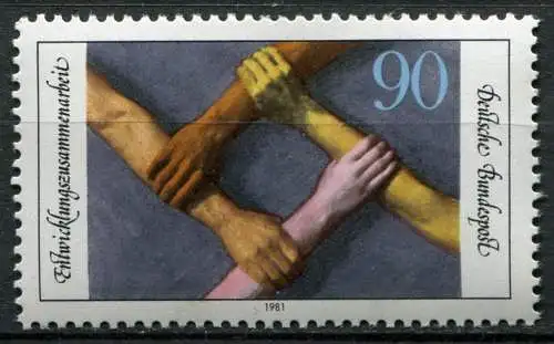 BRD Nr.1103             **  mint        (0598) (Jahr:1981)