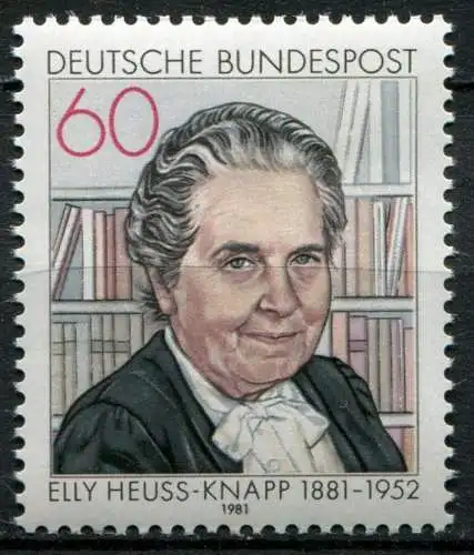 BRD Nr.1082             **  mint        (0520) (Jahr:1981)