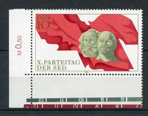 (21049) DDR Nr.2582          **  postfrisch Eckrand