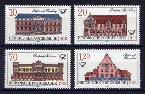 (2956) DDR Nr.3067/70        **  postfrisch