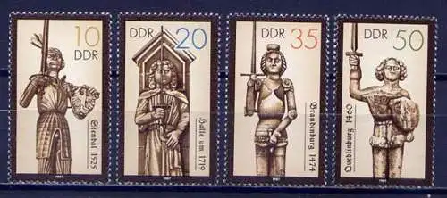 DDR Nr.3063/6        **  mint      (9584) ( Jahr: 1987 )