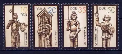DDR Nr.3063/6        **  mint      (2955) ( Jahr: 1987 )