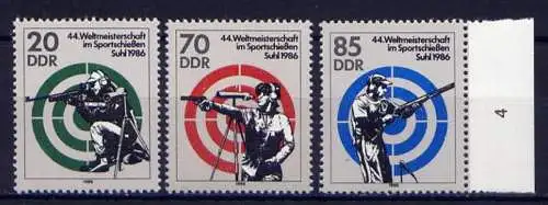 (2952) DDR Nr.3045/7         **  postfrisch