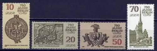 DDR Nr.3023/6         **  mint      (9524) ( Jahr: 1986 )