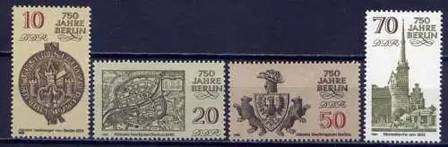 DDR Nr.3023/6         **  mint      (9526) ( Jahr: 1986 )