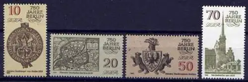 DDR Nr.3023/6         **  mint      (1914) ( Jahr: 1986 )