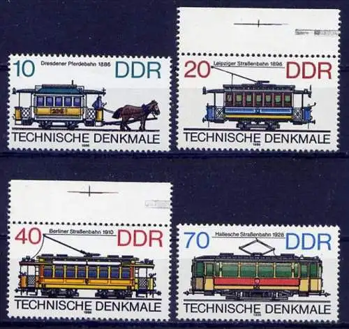 DDR Nr.3015/8         **  mint      (9516) ( Jahr: 1986 )