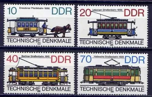DDR Nr.3015/8         **  mint      (9515) ( Jahr: 1986 )