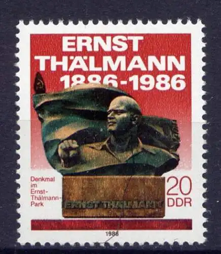 DDR Nr.3014         **  mint      (1901) ( Jahr: 1986 )