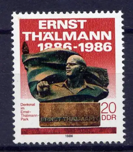 DDR Nr.3014         **  mint      (1900) ( Jahr: 1986 )