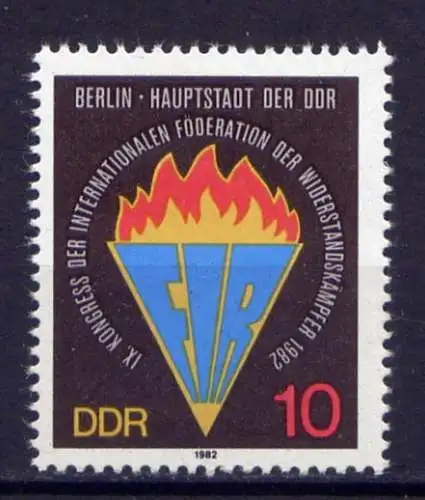 DDR Nr.2736           **  mint       (1157) ( Jahr: 1982 )