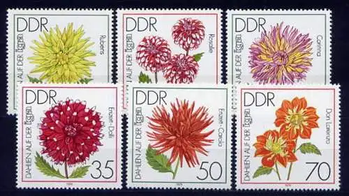 DDR Nr.2435/40             **  mint       (13692) ( Jahr: 1979 )