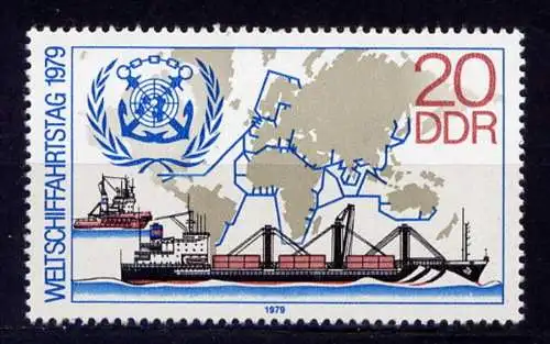 DDR Nr.2405            **  mint       (13593) ( Jahr: 1979 )