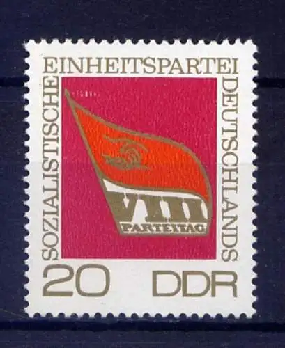 DDR Nr.1679        ** mint       (14831) ( Jahr: 1971 )