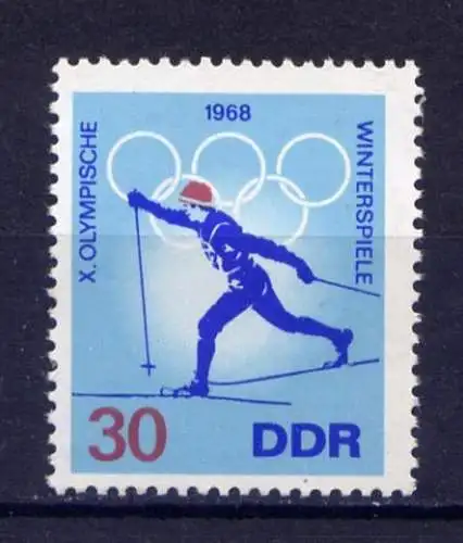 DDR Nr.1340     ** mint   (15006)  (Jahr:1968)